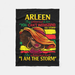Arleen First Name Family Surname Black History Mon Fleece Blanket