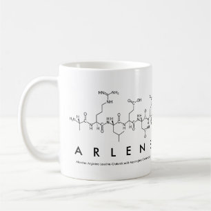 Arlene peptide name mug