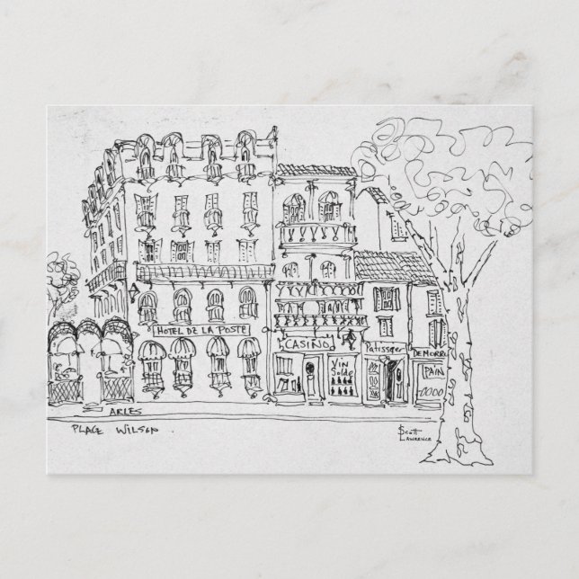 Arles, France Postcard (Front)