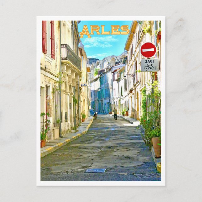 Arles, France Postcard (Front)