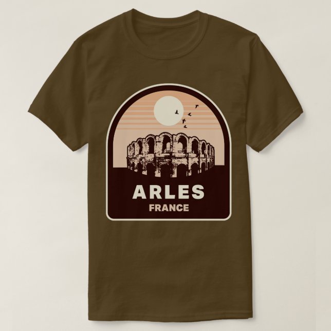Arles France T-Shirt (Design Front)