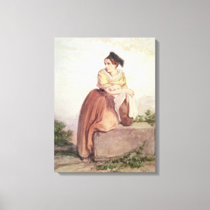 Arlesienne from the Time of Daudet and Bizet Canvas Print