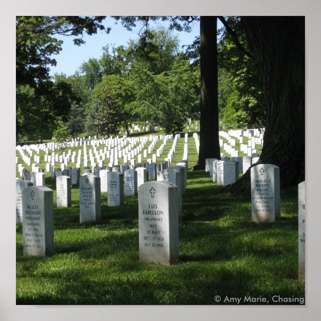 Arlington Cemetery Poster (Front)