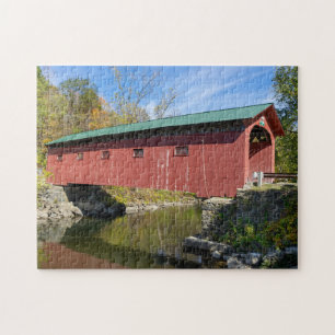 Arlington Covered Bridge in Vermont Jigsaw Puzzle