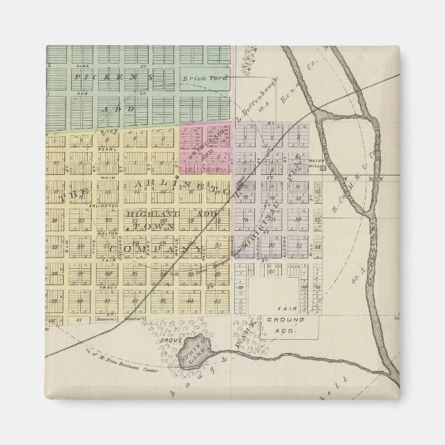 Arlington, Kansas Magnet (Front)