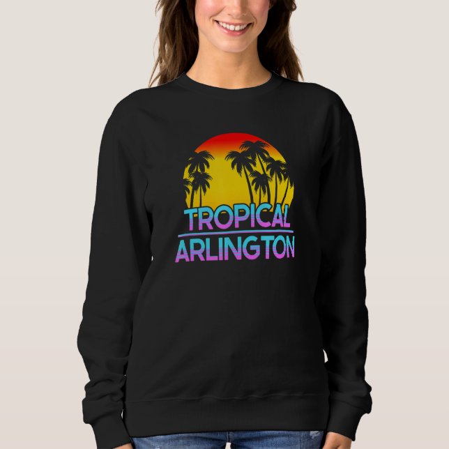 Arlington Minnesota Funny Ironic Weather Sweatshirt (Front)