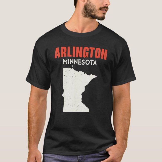 Arlington Minnesota USA State America Travel Minne T-Shirt (Front)