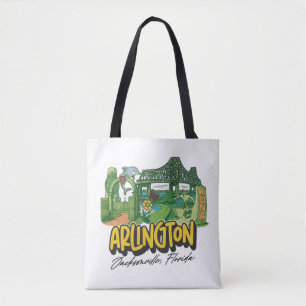 Arlington Neighborhood Tote Bag