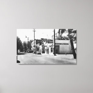 Arlington, Oregon Main Street View Photograph Canvas Print