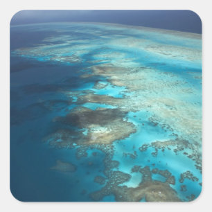 Arlington Reef, Great Barrier Reef Marine Park, Square Sticker