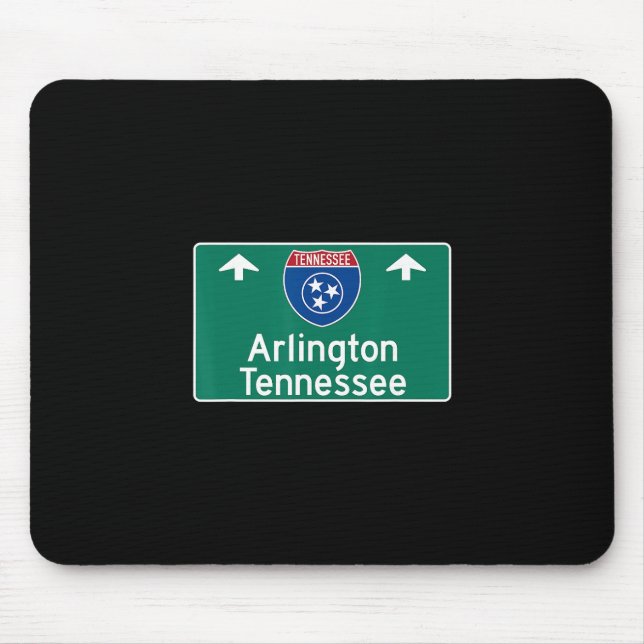 Arlington Tennessee Interstate Highway Vacation So Mouse Pad (Front)