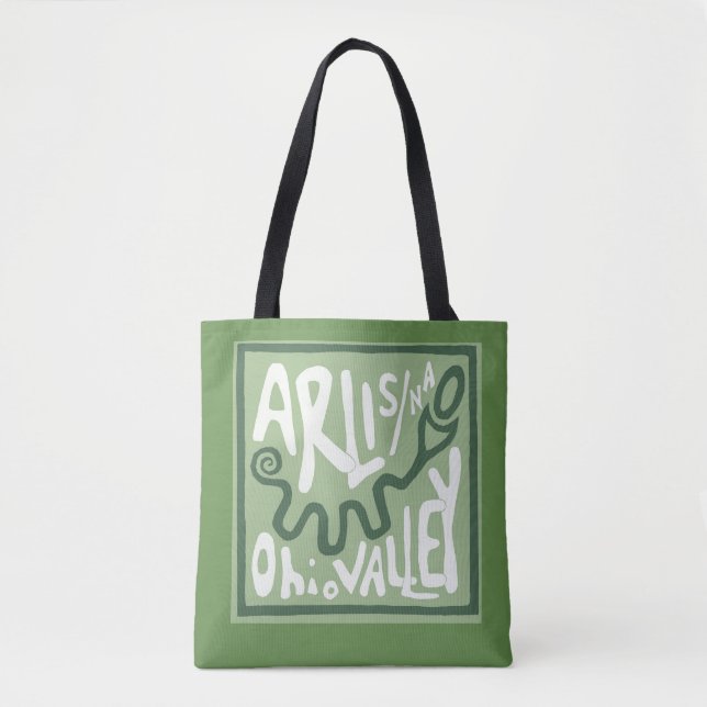 ARLIS/NA Ohio Valley Serpent Mound Tote Bag (Front)
