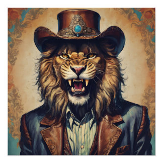 Arlo the Lion Poster