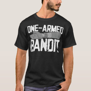 Arm Amputee  Funny Humour Amputation Support Joke  T-Shirt
