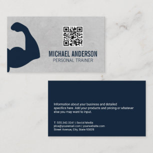 Arm Flex   QR Code Business Card