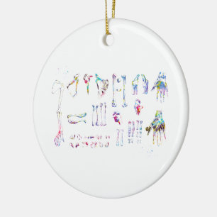 Arm,including shoulder and hand ceramic tree decoration