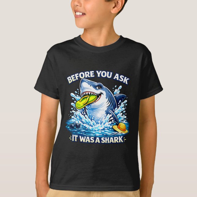 Arm leg amputee funny shirts before ask was a shar (Front)