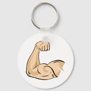 Arm Muscle Key Ring