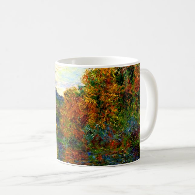 Arm of the Jeufosse, Autumn, Coffee Mug (Front Right)