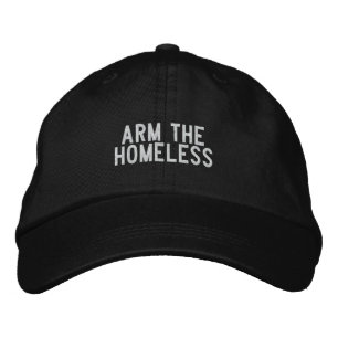 arm the homeless embroidered hat