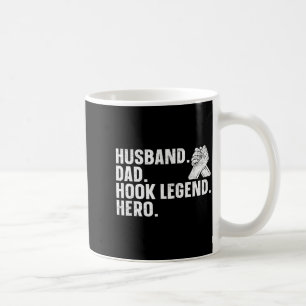 Arm Wrestling Arm Wrestler Husband. Dad. Hook Lege Coffee Mug