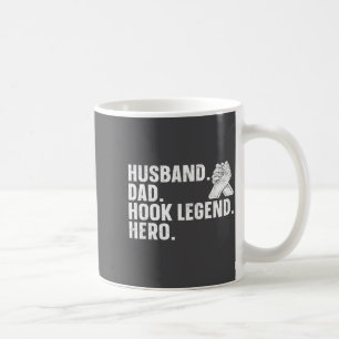 Arm Wrestling Arm Wrestler Husband. Dad. Hook Lege Coffee Mug
