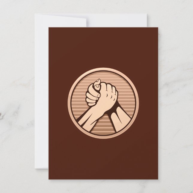 Arm wrestling Bronze (Front)