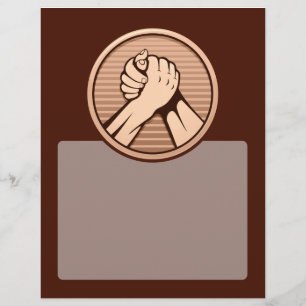 Arm wrestling Bronze Flyer