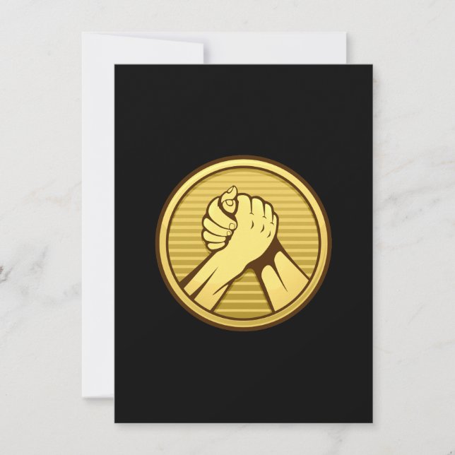 Arm wrestling Gold (Front)