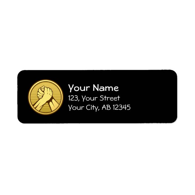 Arm wrestling Gold (Front)