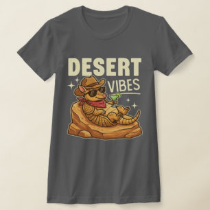 Armachillo Funny Armadillo Chill Desert Vibes  T-Shirt