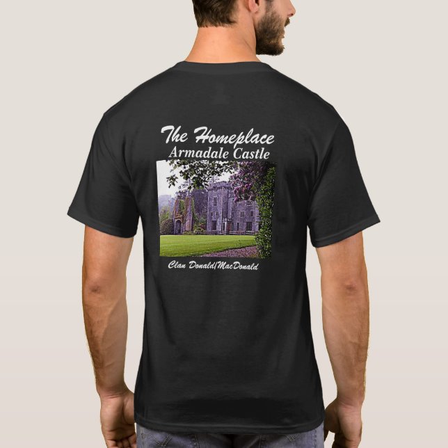 Armadale Castle – Scottish Donald/MacDonald Clan T-Shirt (Back)
