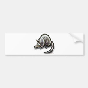 Armadillo Bumper Sticker
