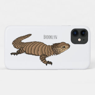 Armadillo girdled lizard cartoon illustration Case-Mate iPhone case