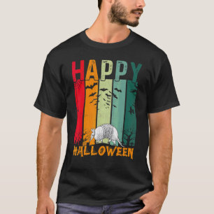 Armadillo Girls Boys Retro Halloween Dinner Part T-Shirt