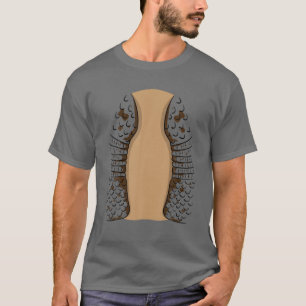 Armadillo Halloween Costume Outfit Funny Body Anim T-Shirt