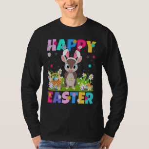 Armadillo   Happy Easter Bunny Armadillo Easter Su T-Shirt