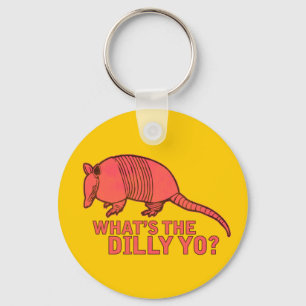 Armadillo Key Ring