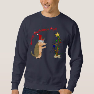 Armadillo Merry Christmas Sweatshirt