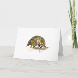 Armadillo Note card