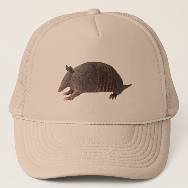 Armadillo plain trucker hat (Front)
