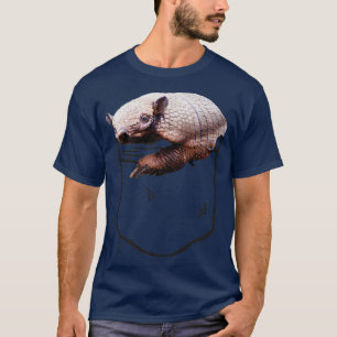 Armadillo Pocket Funny Cute T-Shirt