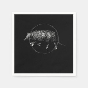 Armadillo Retro Napkin