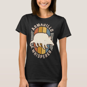 Armadillo Whisperer Vintage Classic Retro Animal L T-Shirt