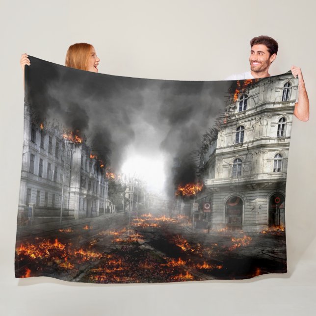 ARMAGEDDON FLEECE BLANKET (In Situ)