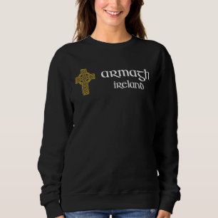 Armagh Celtic Cross Northern Ireland Souvenir Sweatshirt