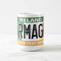 Armagh Ireland Custom License Plate