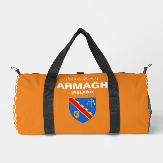 Armagh Ireland - Irish Personalized Duffle Bag (Front)