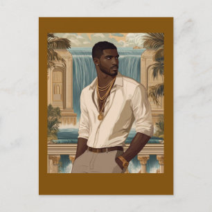 ARMANA MEN #1 POSTCARD