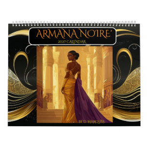 ARMANA NOIRE' 2027 CALENDAR